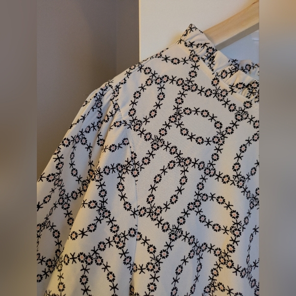 LOFT Midi Long Sleeve Dress 8 NWT - Picture 4 of 13